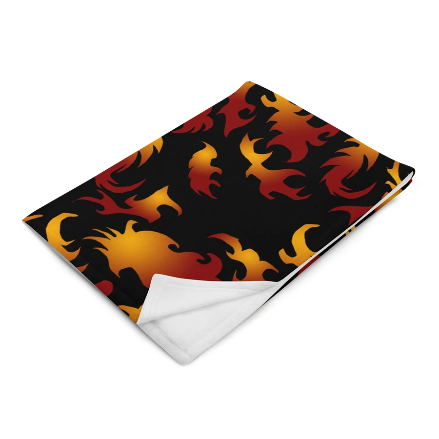 Abstract Flames Pattern Throw Blanket product image (14)