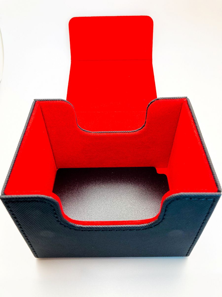 100+ Card Black & Red Spider Deck Box product image (3)