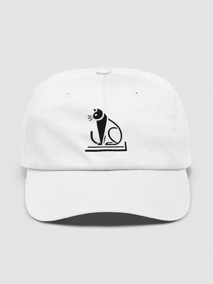 Elegant Cat Silhouette Dad Hat product image (1)