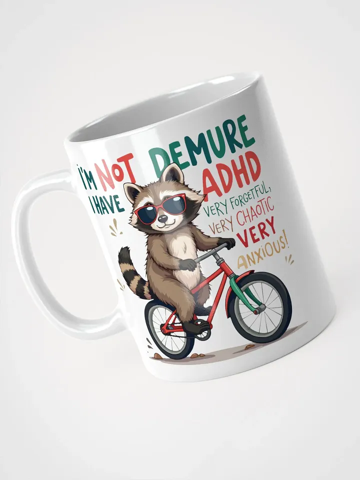 Raccoon Not Demure Mug product image (2)