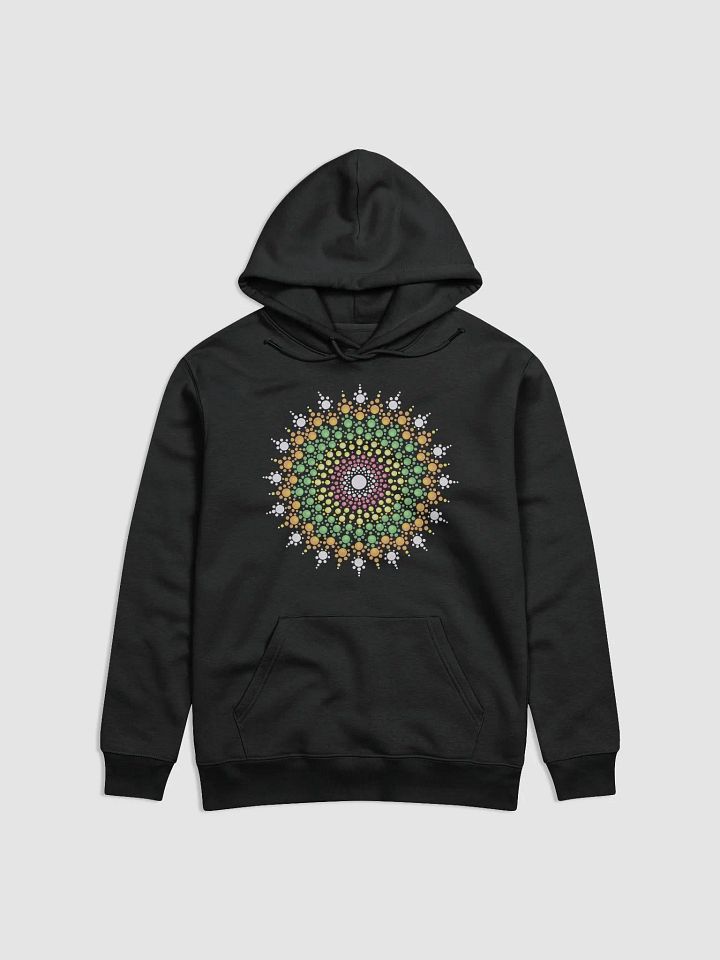 Pastel Dot Mandala Unisex Eco Hoodie product image (1)