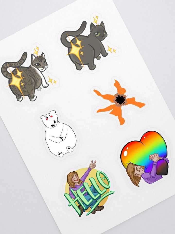 Emote Sticker Sheet product image (1)