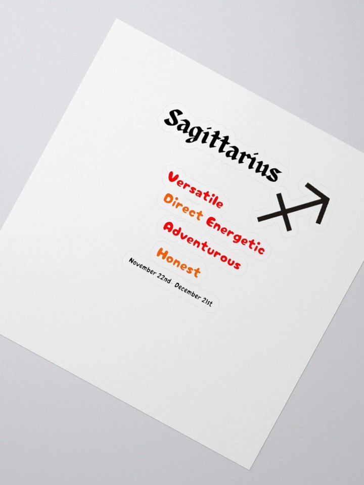 Sagittarius Stickers product image (5)