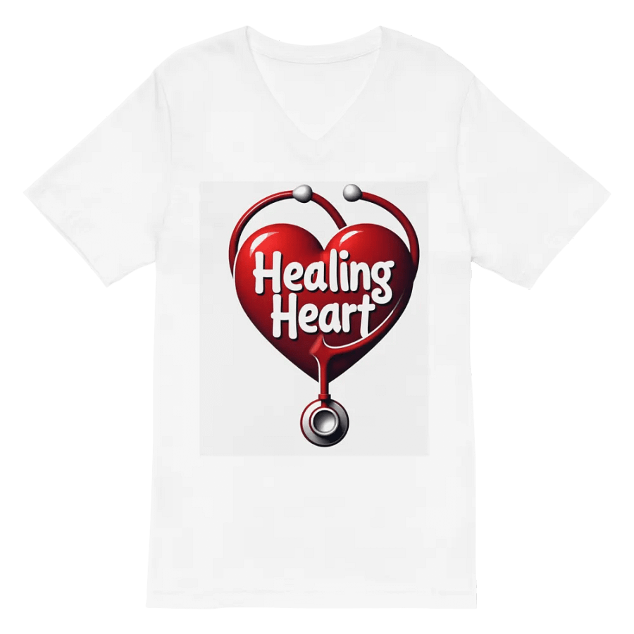 Healing Heart V-Neck Tee product image (2)