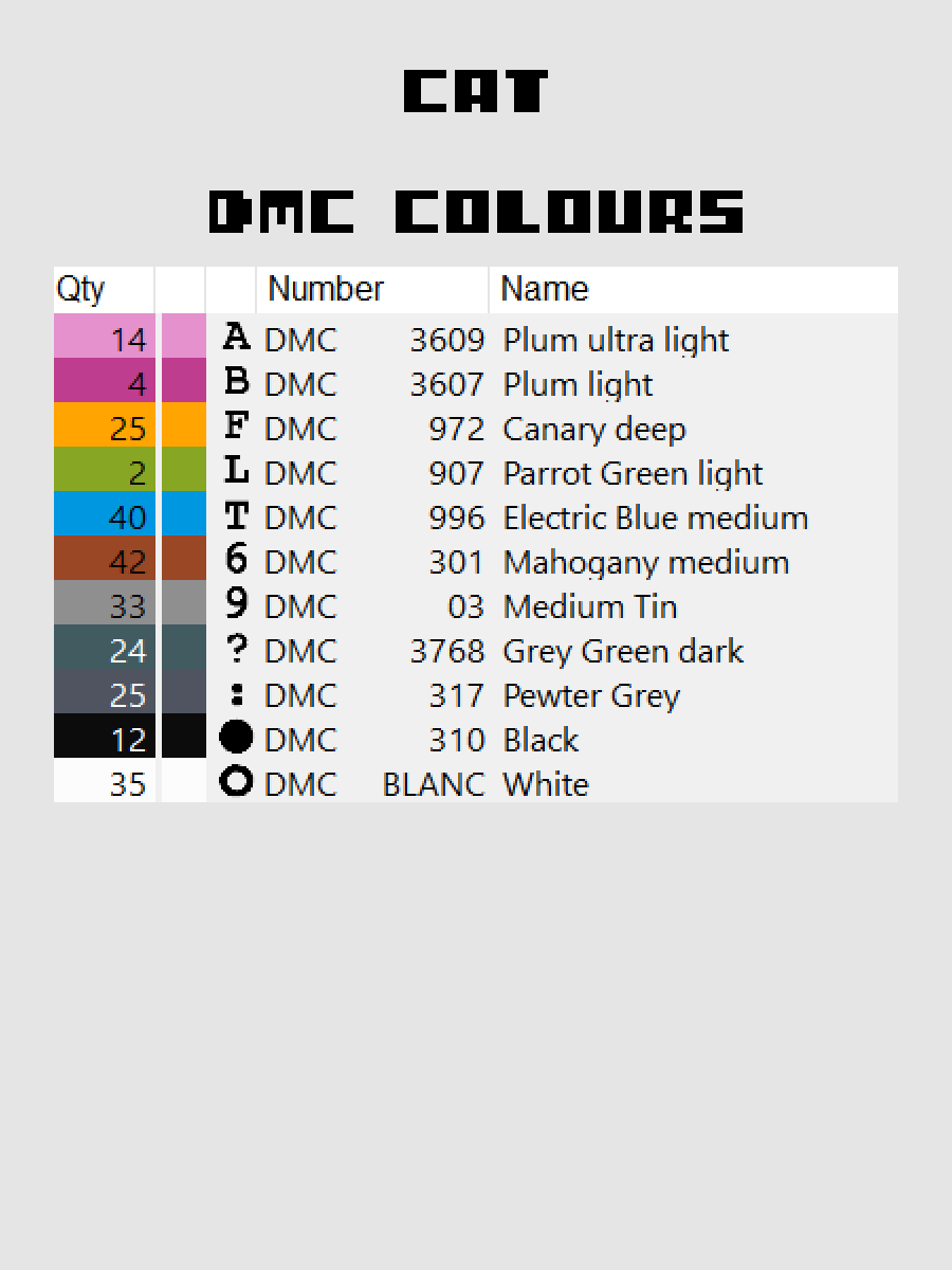 Cat Pixel Art product image (4)
