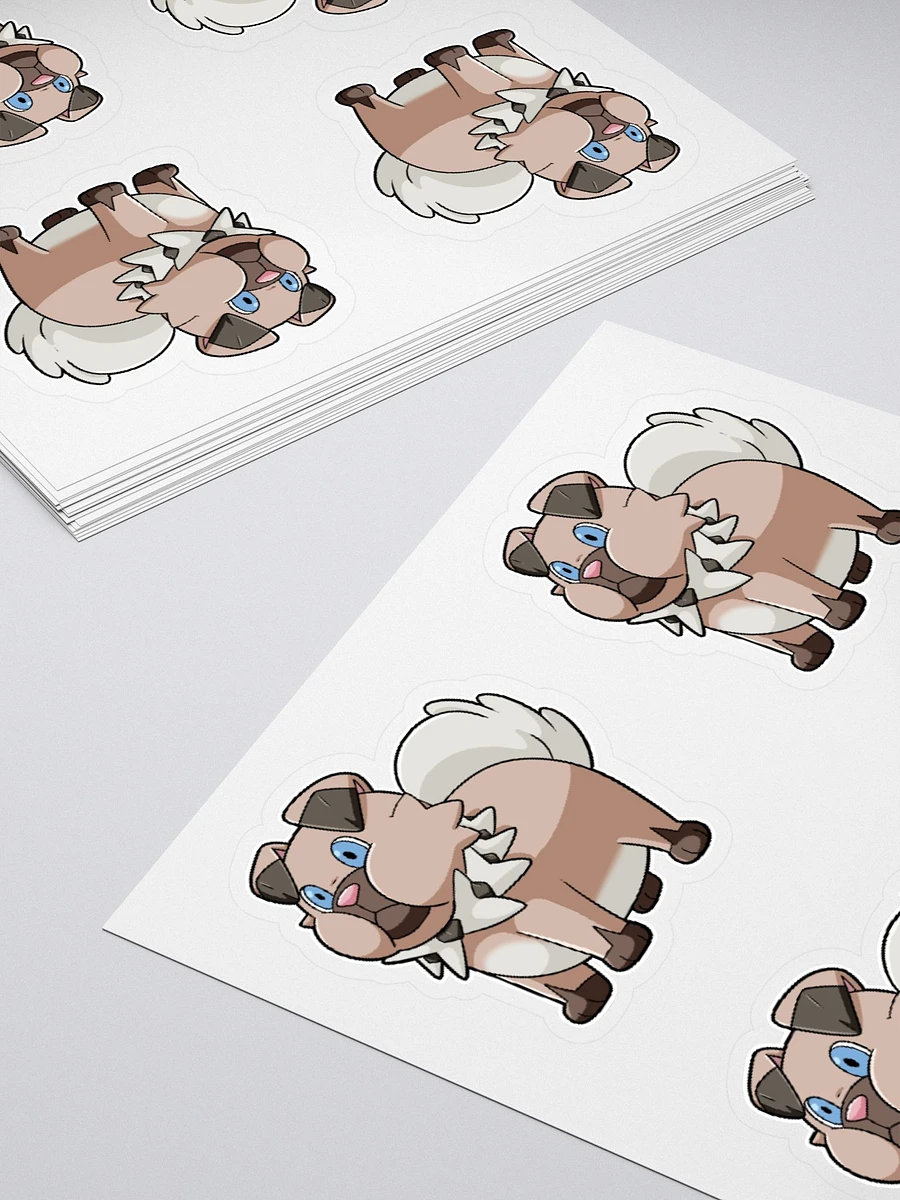 Chubby Rockruff Sticker Sheet product image (4)