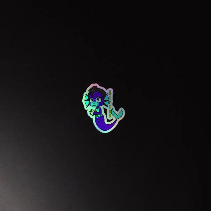 Sirius - Galaxy Monkee - rainbow sticker product image (2)