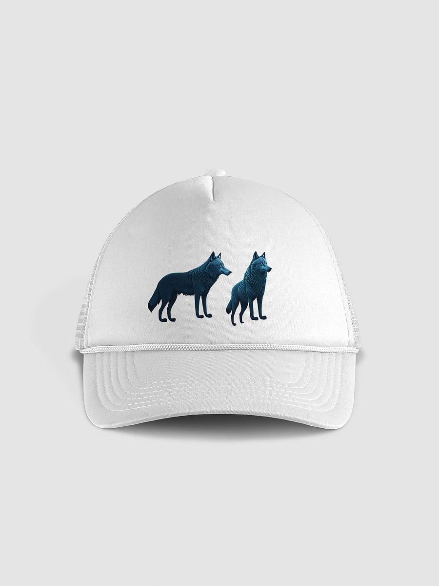 Forge Your Pack: Valucap VC700 Trucker Hat Unites Wolf & Bear Spirit product image (33)