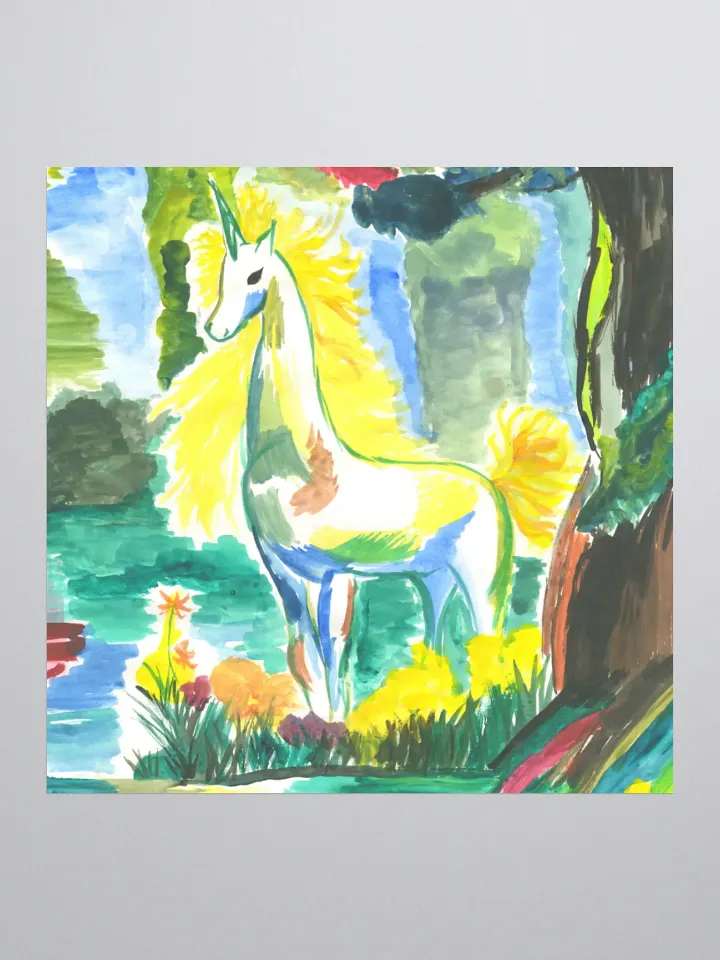 Unicorn In Paradise Sticker product image (1)