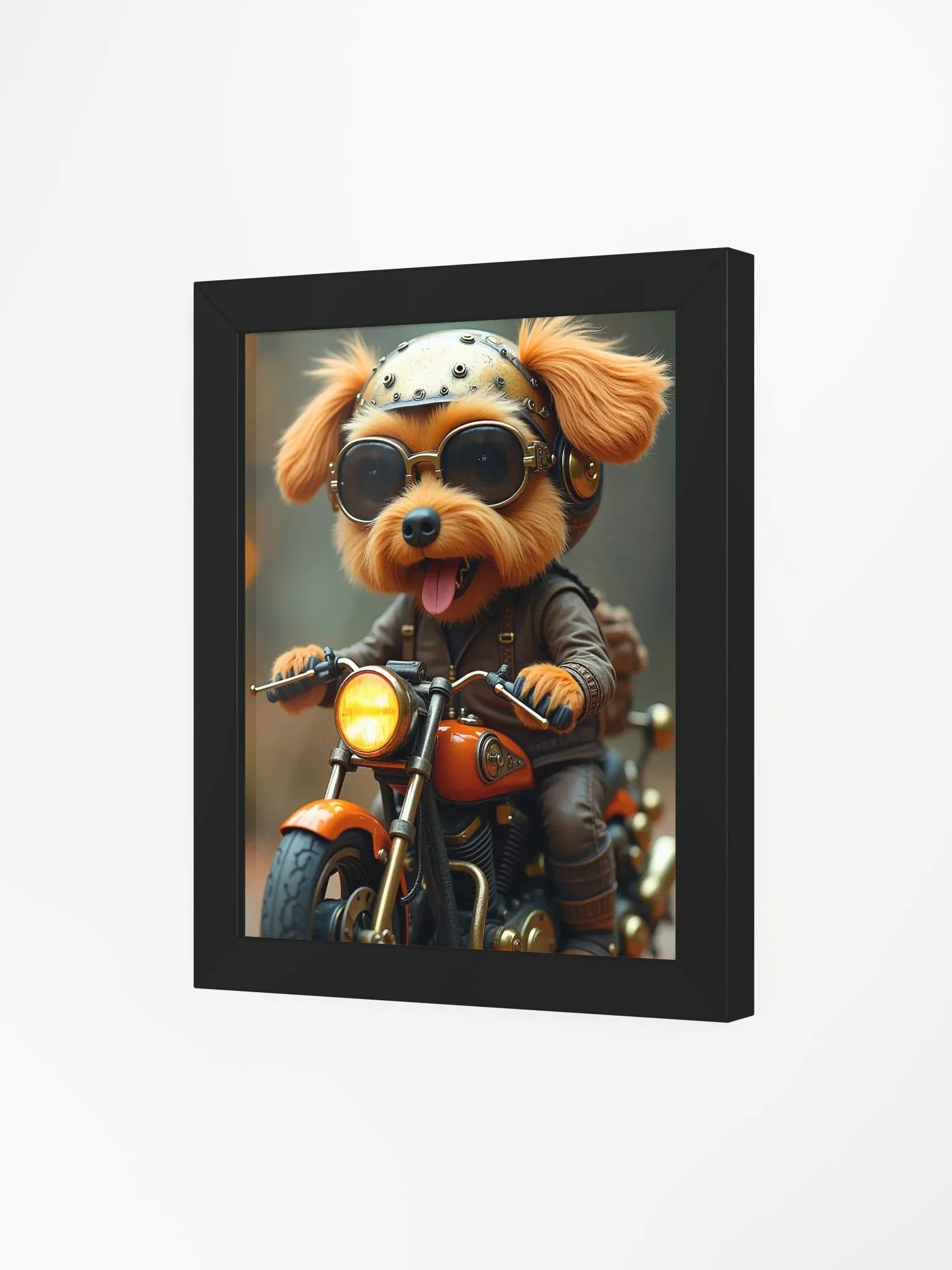Rider Pup Framed Matte Poster product image (3)