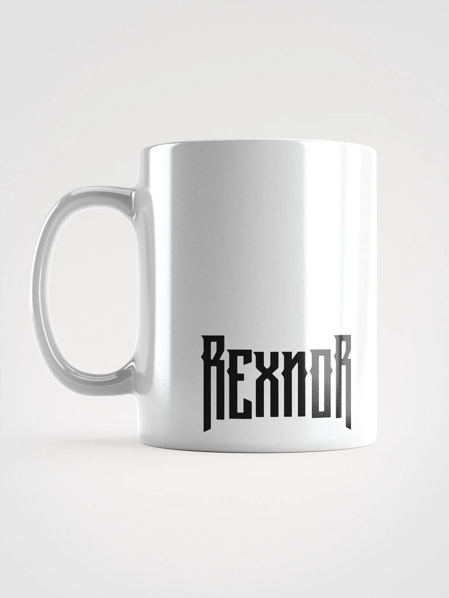 REXNOR Mug (Black Logo + Text) product image (6)