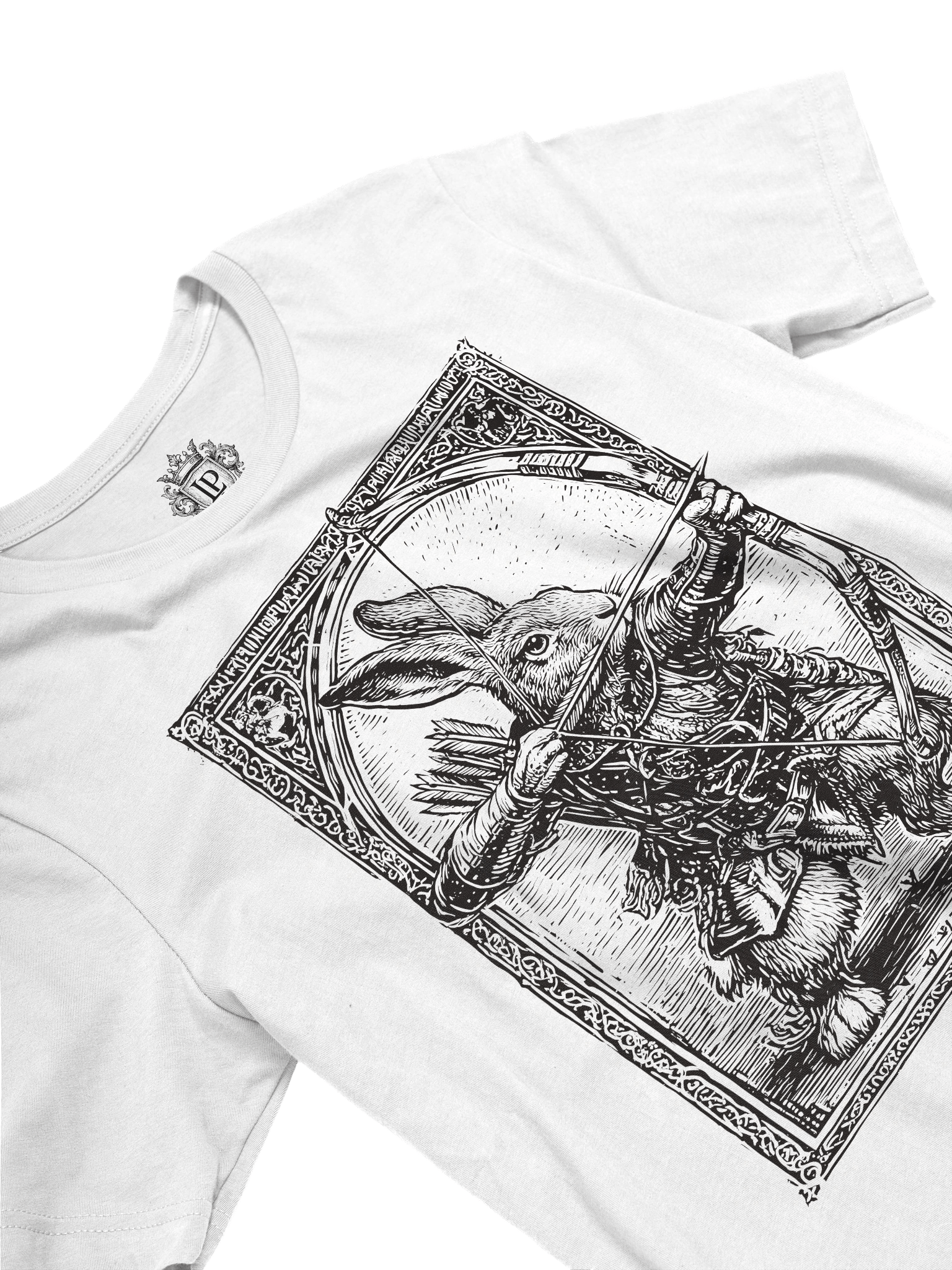 Hare Archer – Knighted Creatures T-Shirt product image (2)