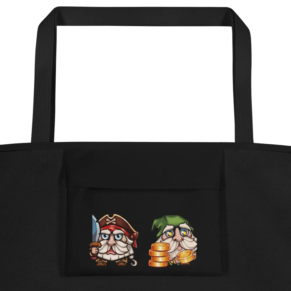 "I came, I saw, I played - Trappers Lodge Shopping Tote in Black product image (3)