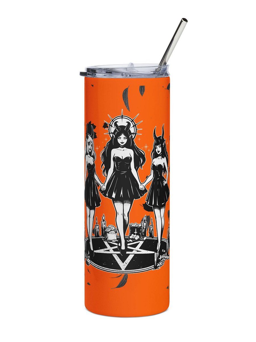 New ProductHalloween Edition - Heathen Season Insulated Tumbler with Straw product image (3)