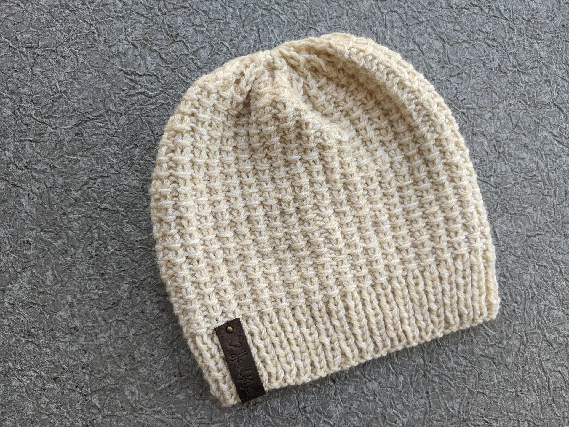 Knit Two-Needles Hat Pattern product image (5)