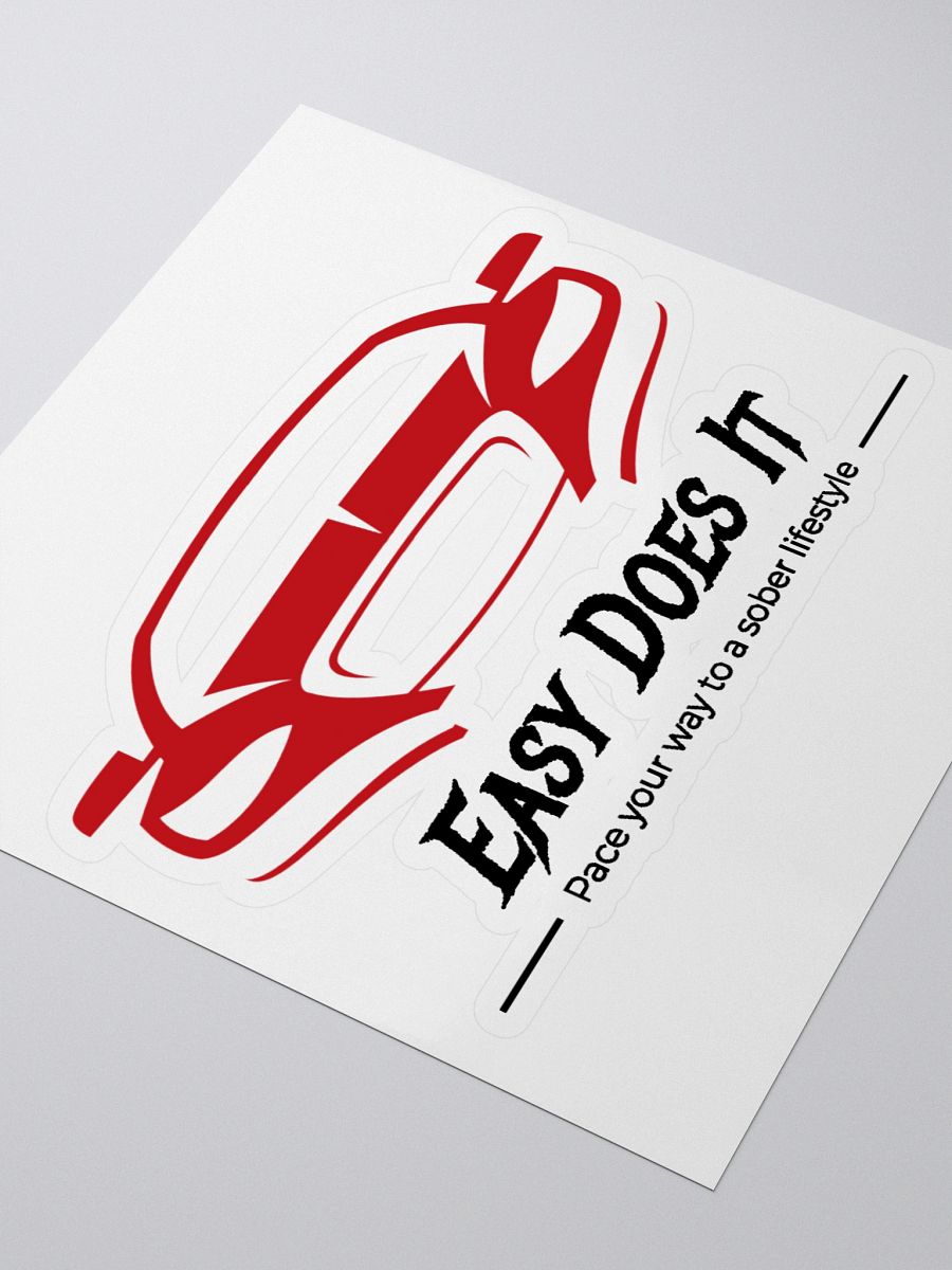 Slogan #2 Easy Does It Sticker product image (3)