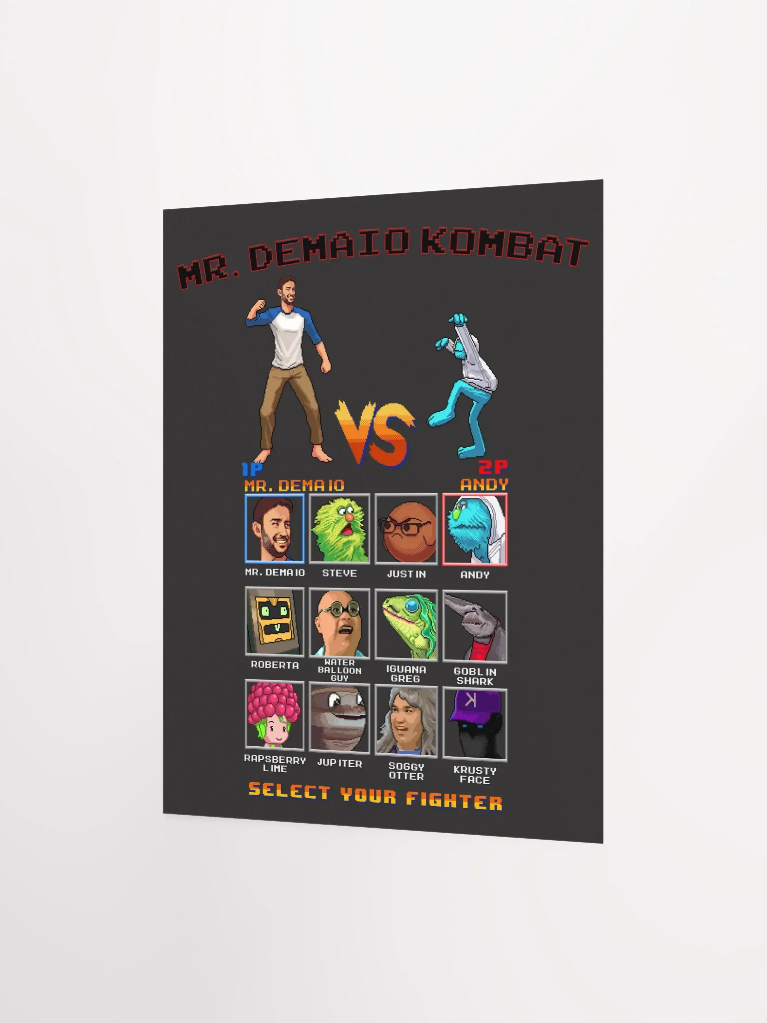 Mr. DeMaio Kombat Poster! product image (4)