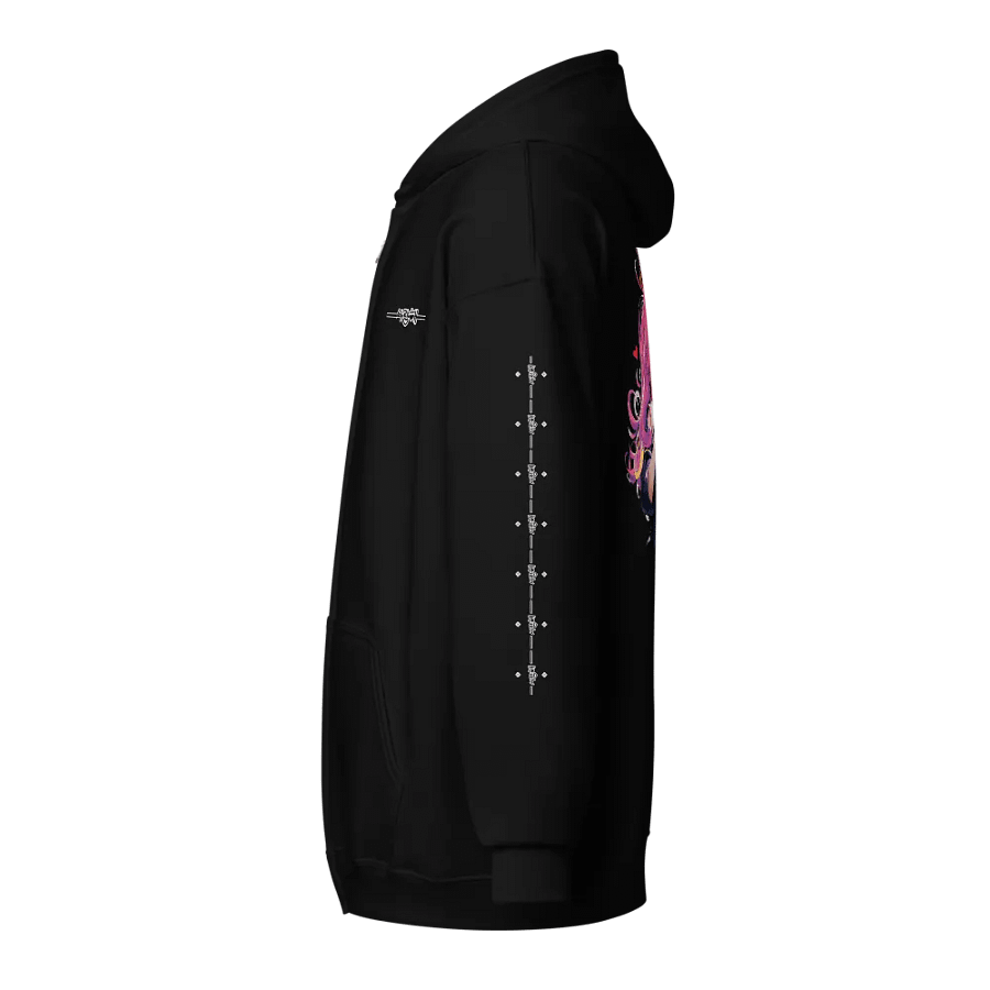 Hitori 사랑해 Valentine's 2025 Unisex Heavy Blend Zip Hoodie product image (9)