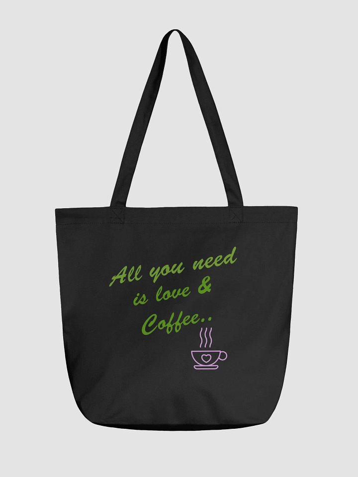 Love & Coffee Eco Tote product image (1)