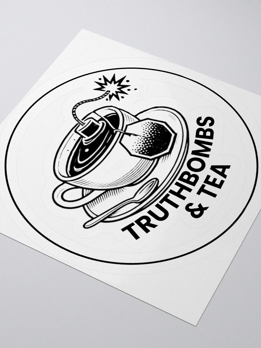 Truthbombs & Tea Official Logo Sticker product image (7)