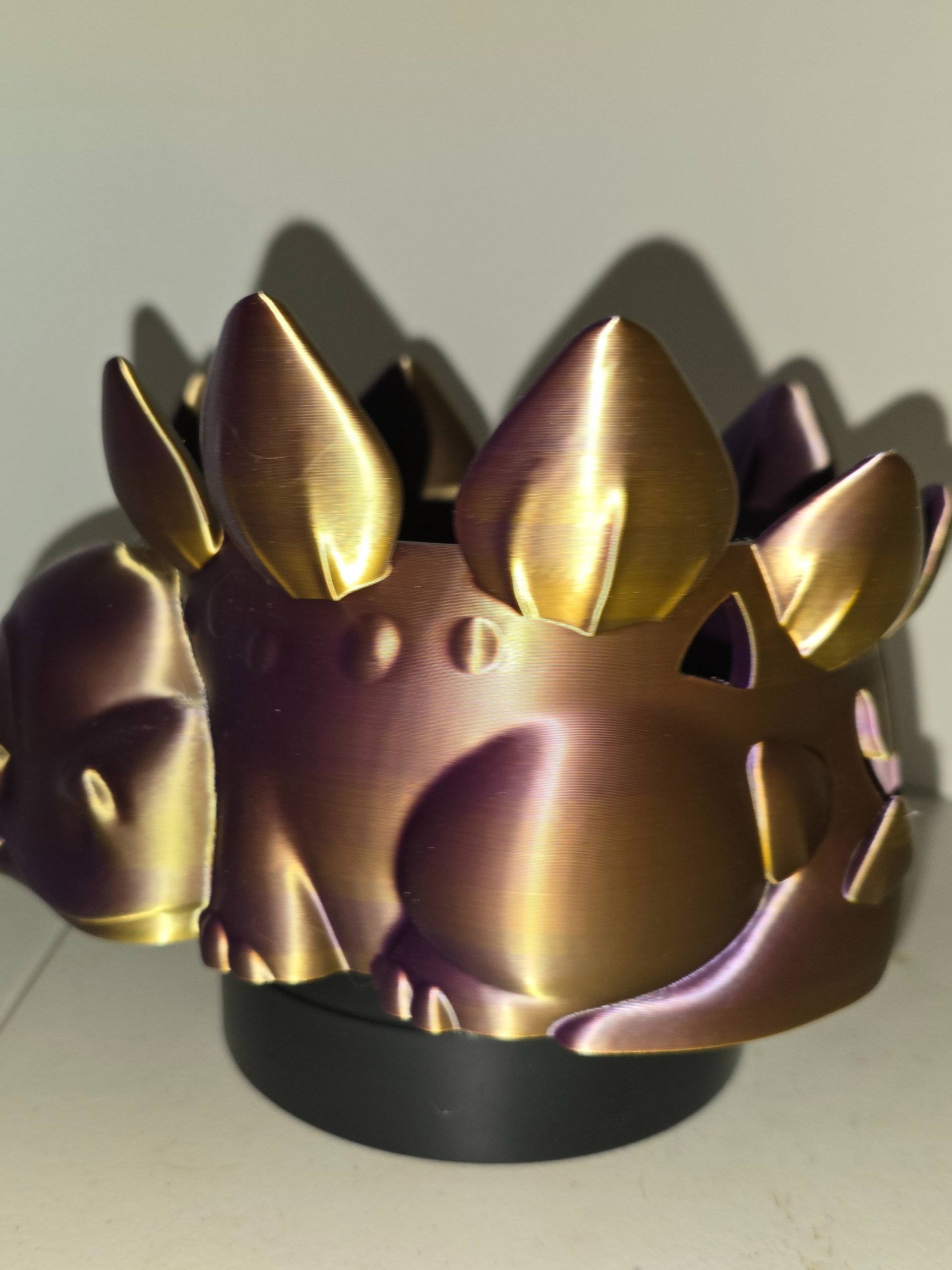 Purple to Gold Stego Yarn Bowl 3D printed 🐑 product image (5)