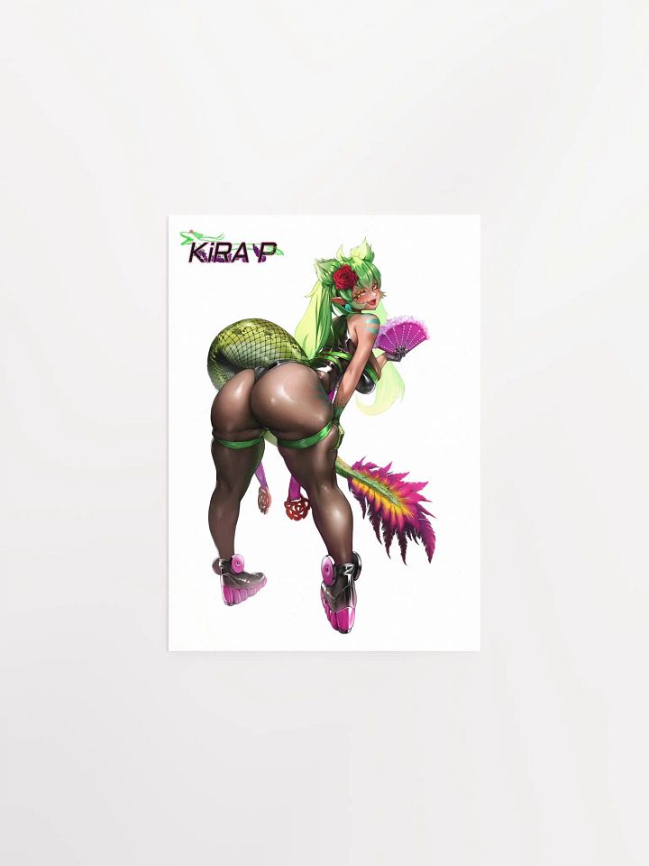Raptor Girl Cake Poster product image (3)
