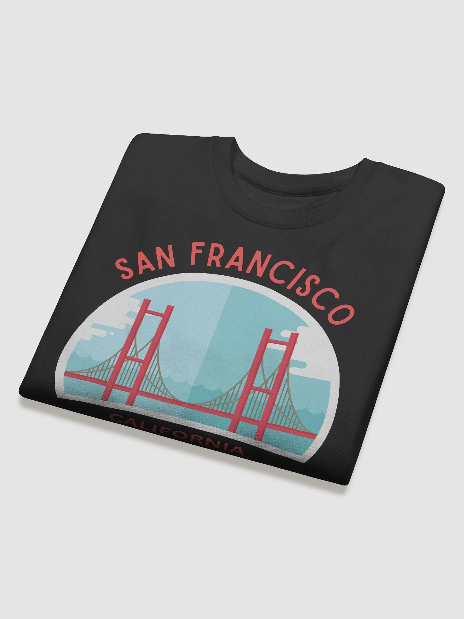 San Francisco, Golden Gate Bridge Premium Sweatshirt by Cotton Heritage product image (24)