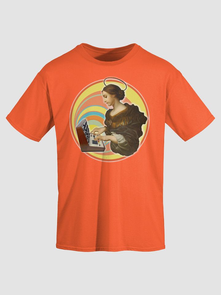 St Synthi Cecilia, The Putney (VCS 3) by Frank Fonik, Techno EDM Unisex t-shirt product image (1)