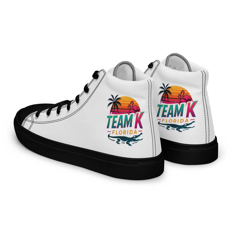 Team K Florida Women's High Top Canvas Shoes product image (8)