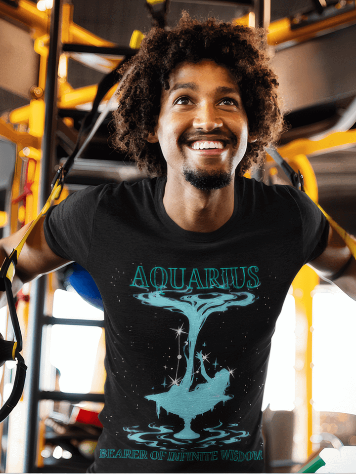 Aquarius: Celestial Stream Tee product image (1)