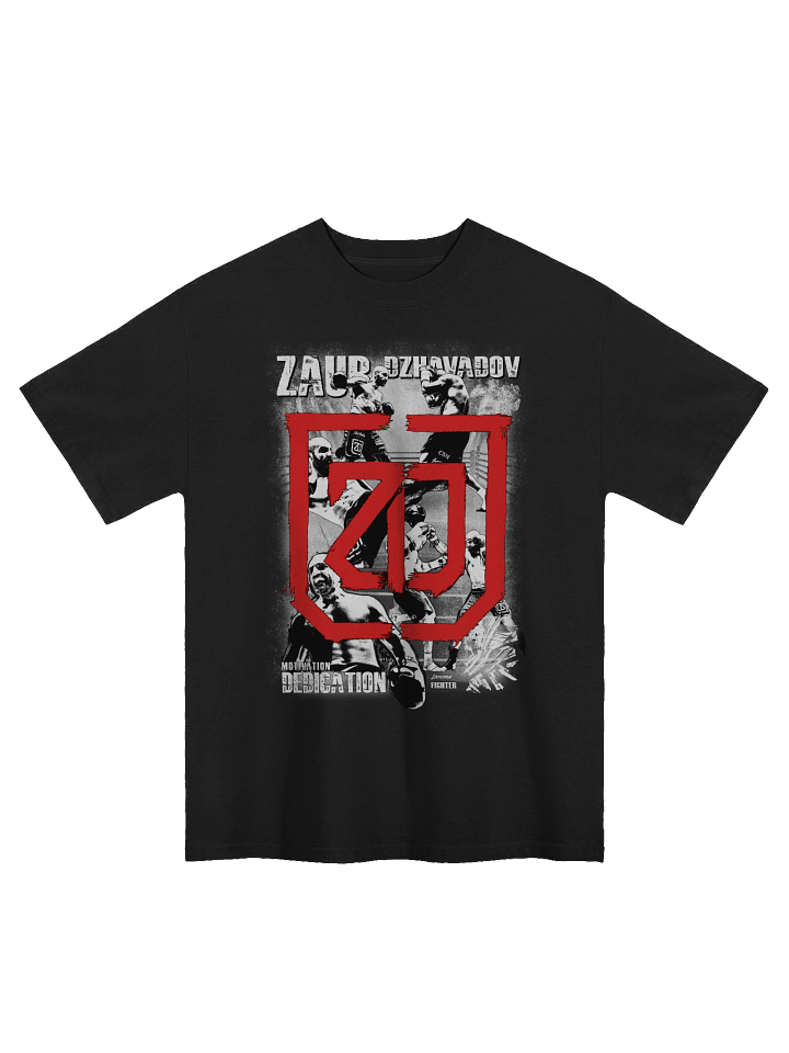 Oversized Tee - Motivation Dedication by Zaur Dzhavadov product image (1)