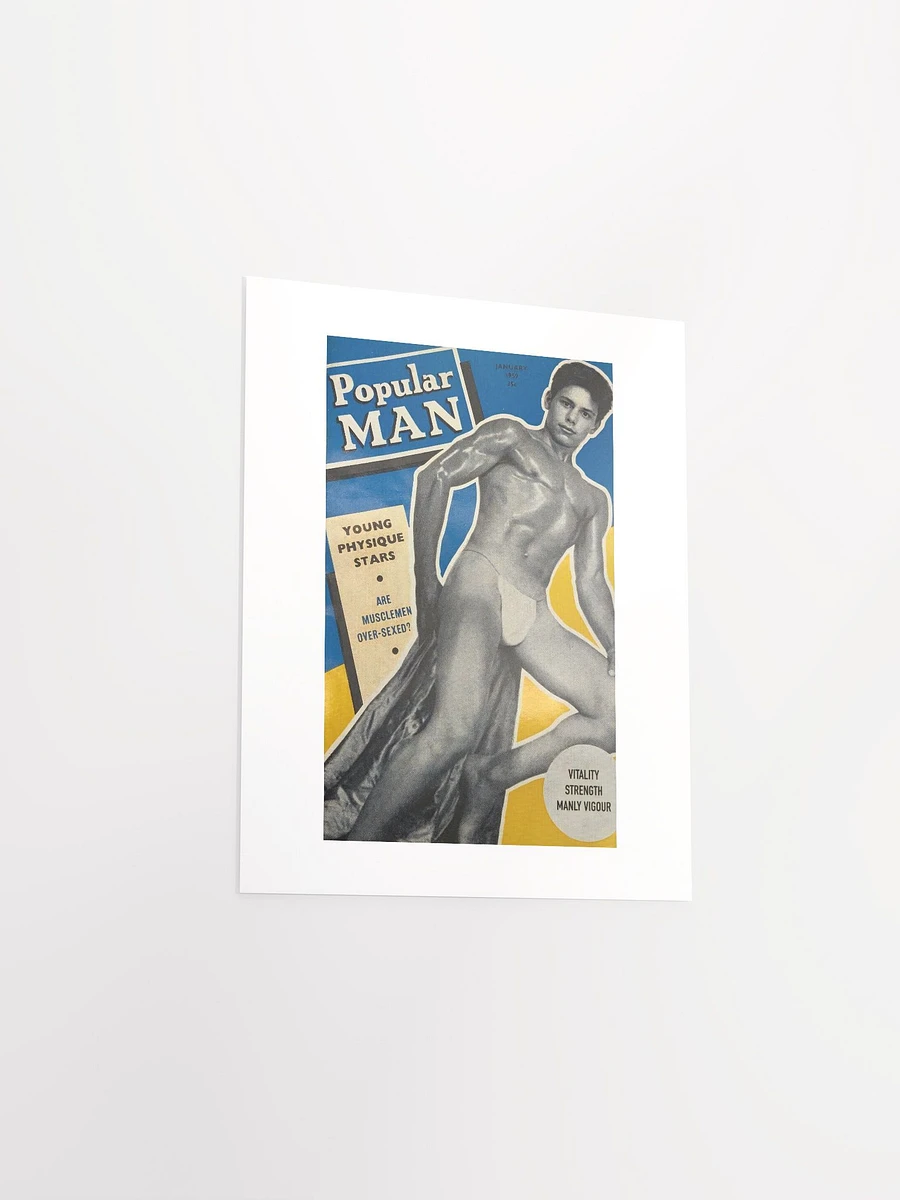 POPULAR MAN Magazine Cover (January 1959) - Print product image (3)