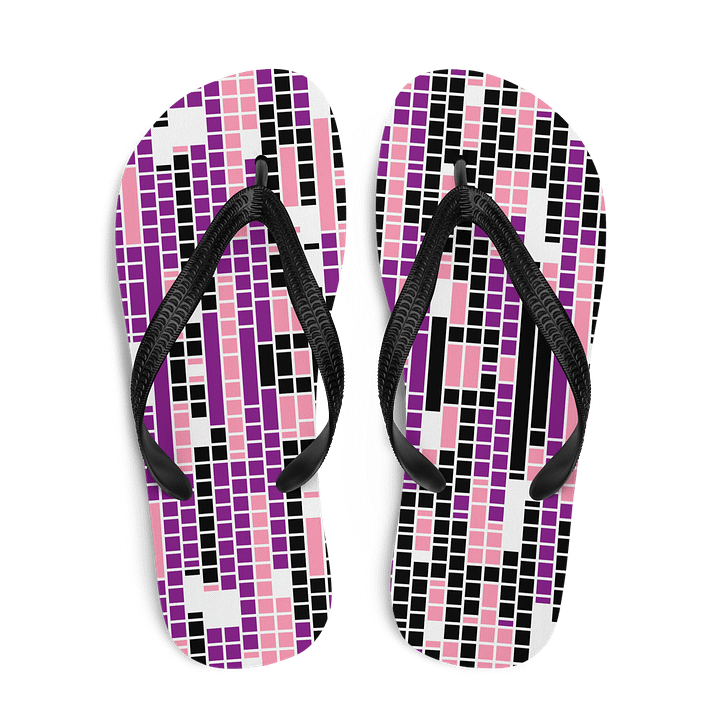 Abstract Harmony Custom Flip-Flops product image (2)
