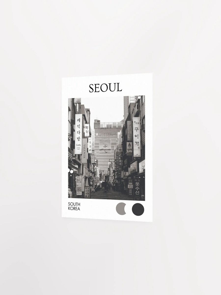 Streets of Seoul I - Black & White product image (2)