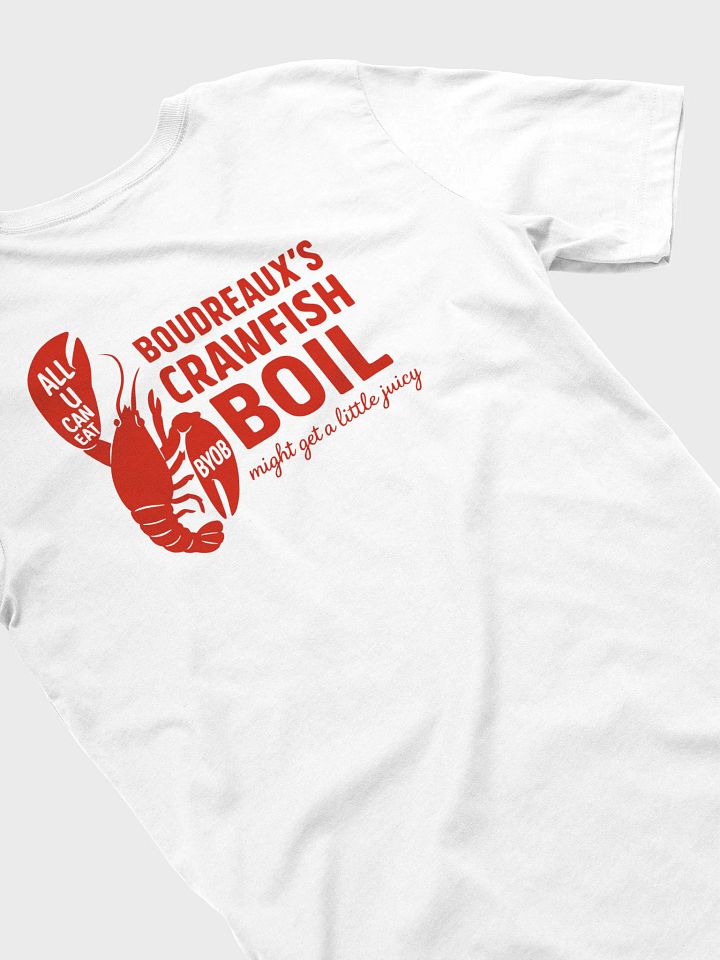Boudreaux's Crawfish Boil Graphic T-Shirt product image (36)