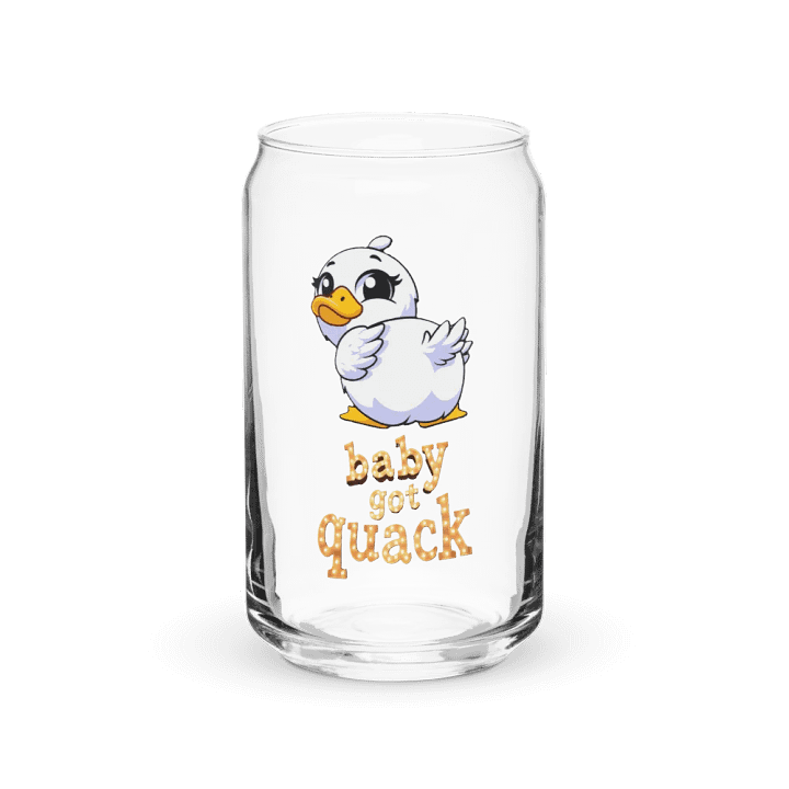 Baby Got Quack Glass product image (1)
