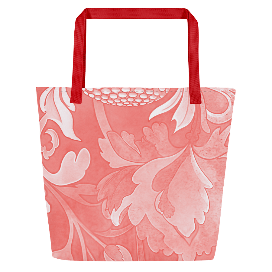 Elegant Floral Harmony Tote Bag product image (6)