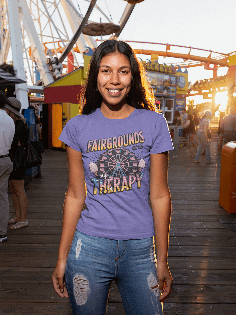Fairgrounds Are My Therapy Tee