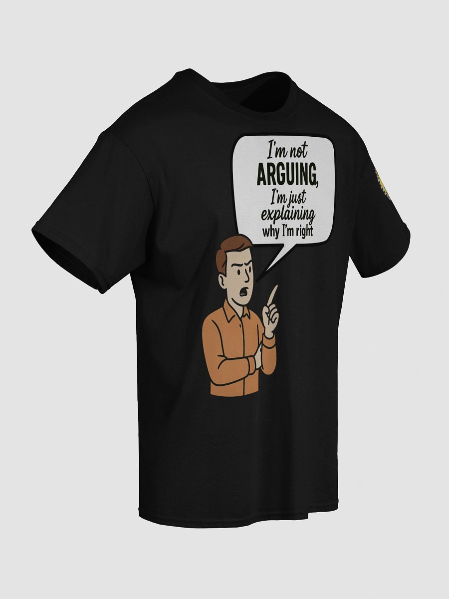 I'm not Arguing (Male) Gildan Heavyweight T-Shirt Colors (1) product image (4)