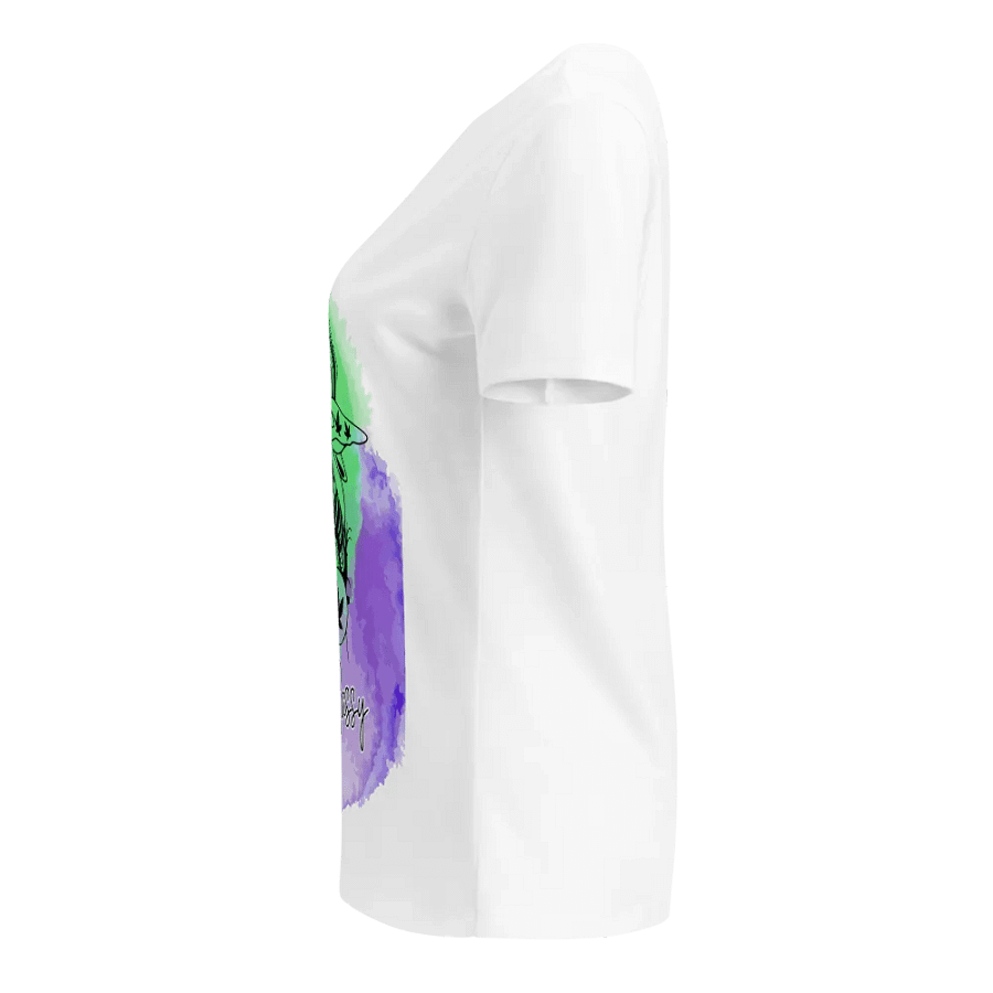 Cannabis Chic V-Neck Tee product image (2)