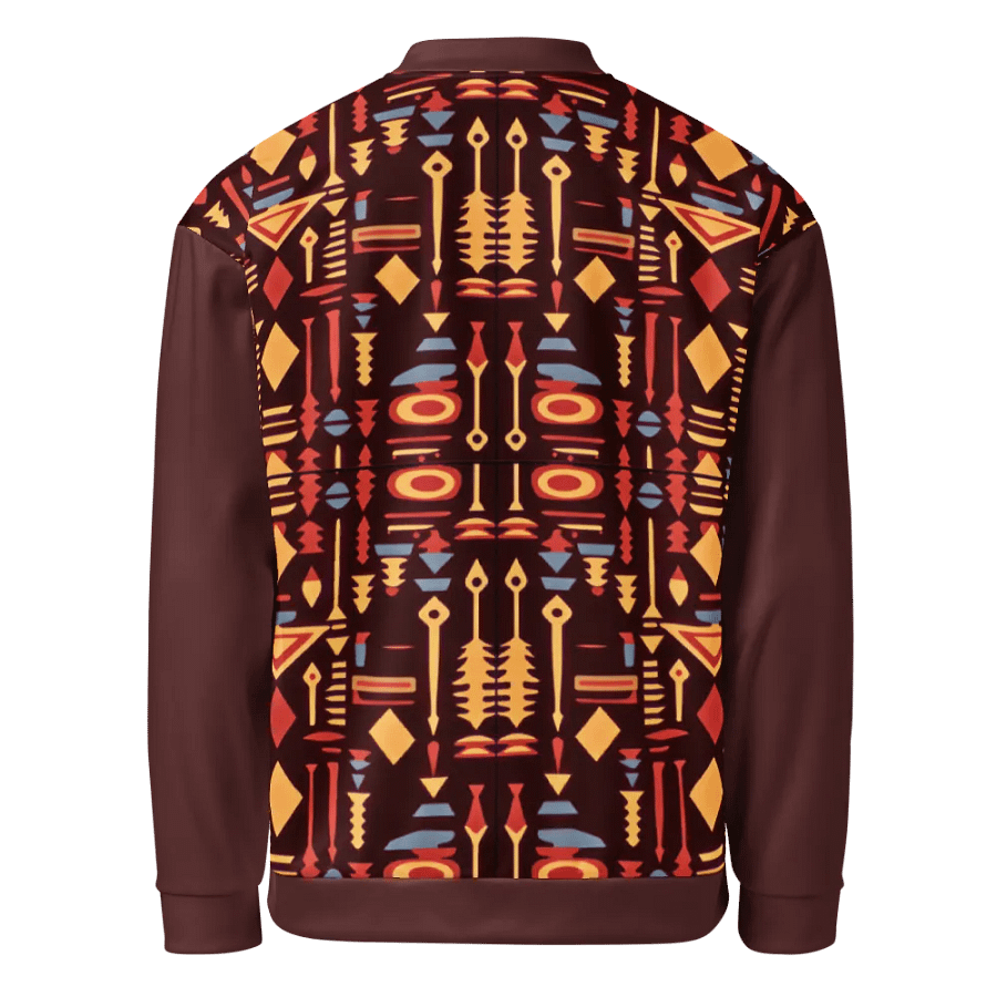 Ethnic Symmetry Custom Bomber Jacket product image (2)