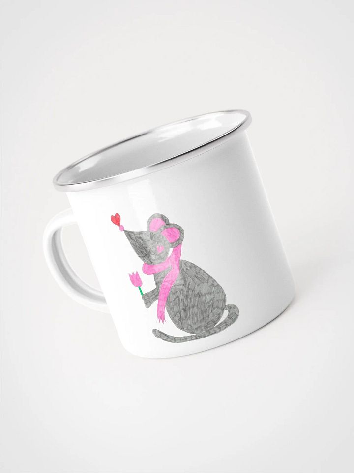 Tulip mouse enamel mug product image (1)