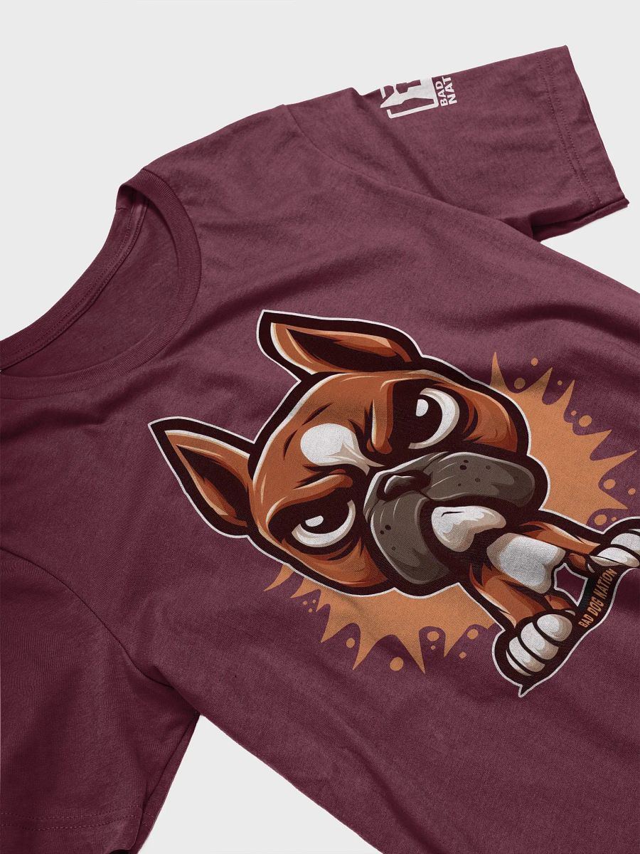 Boxer Angry Pup - Premium Unisex T-shirt product image (3)