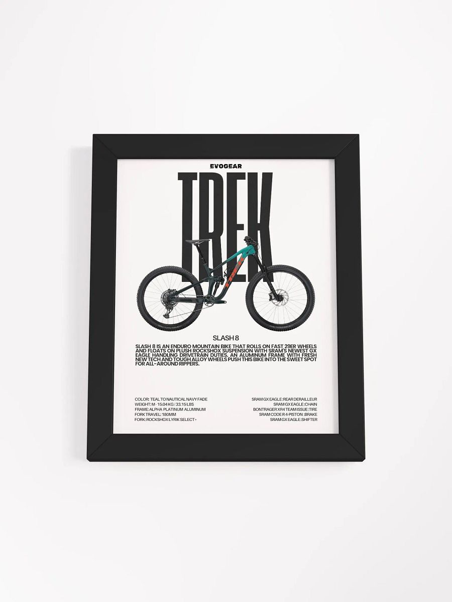 Trek Slash 8 Teal to Nautical Navy Fade Frame product image (1)