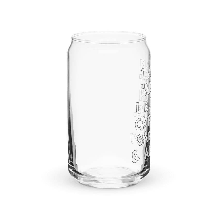 "ADULT" Can Glass product image (8)