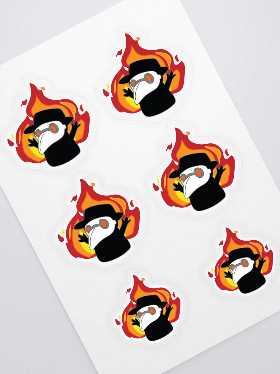Burn the Plague Sticker Sheet product image (1)