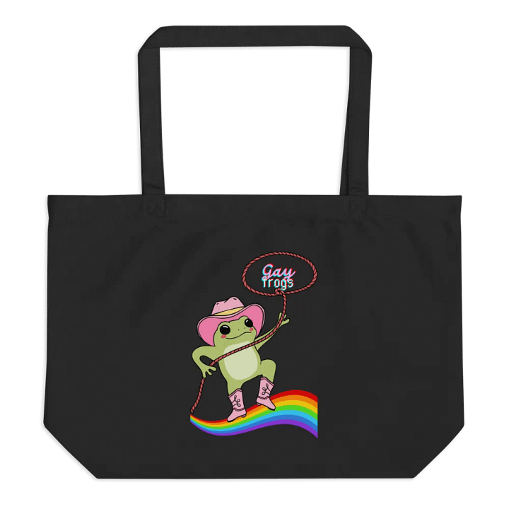 Gay Frog Hype Organic Tote product image (1)