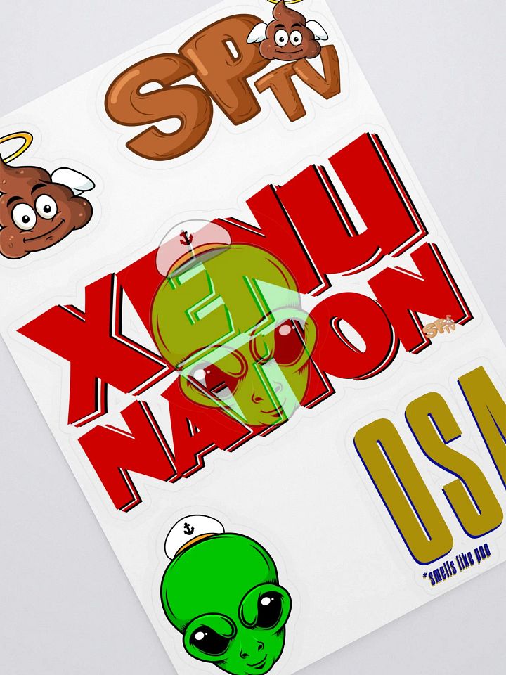 Assorted Kiss Cut Sticker Sheet product image (2)