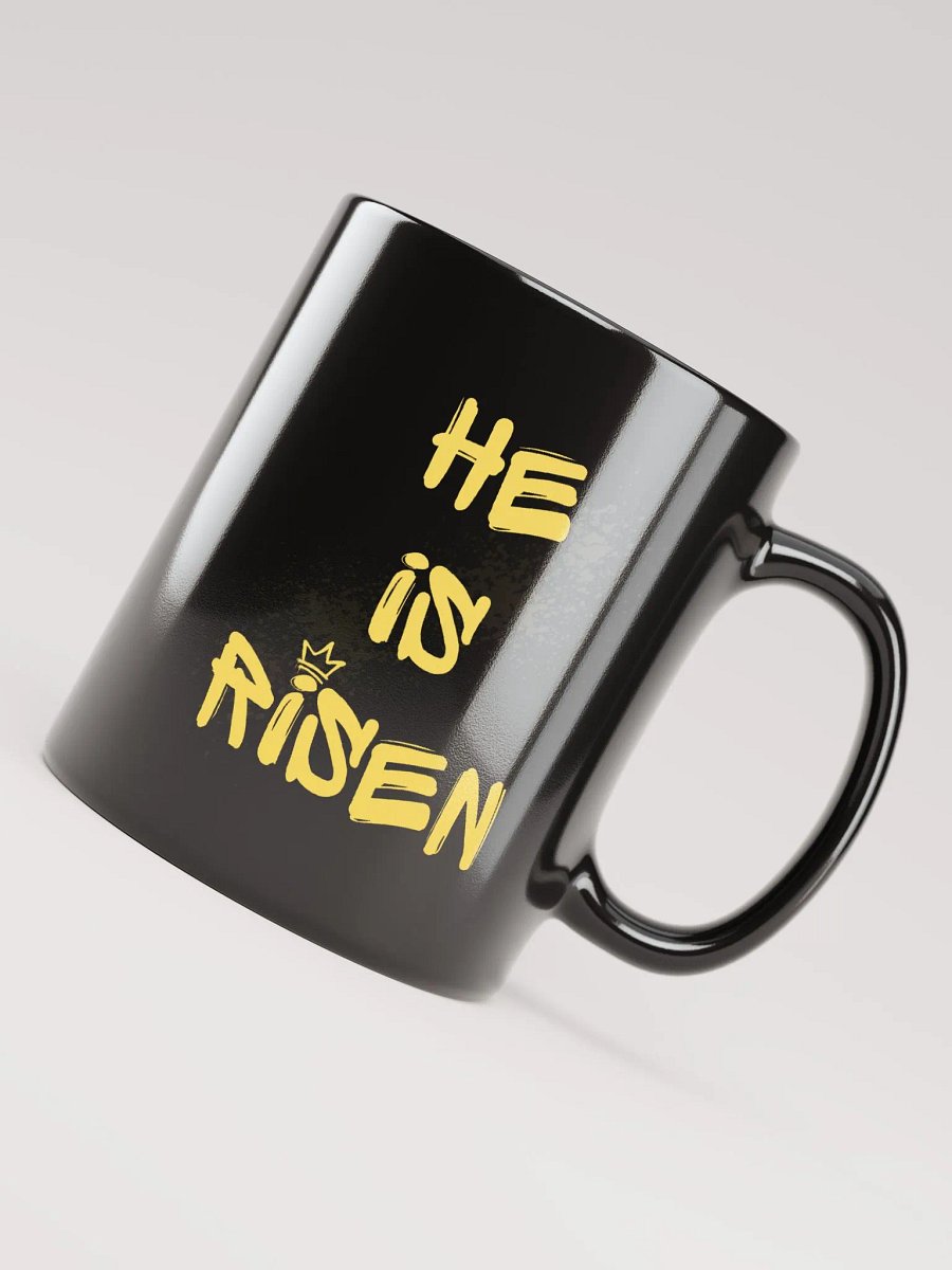 He is Risen Mug (Black) product image (4)