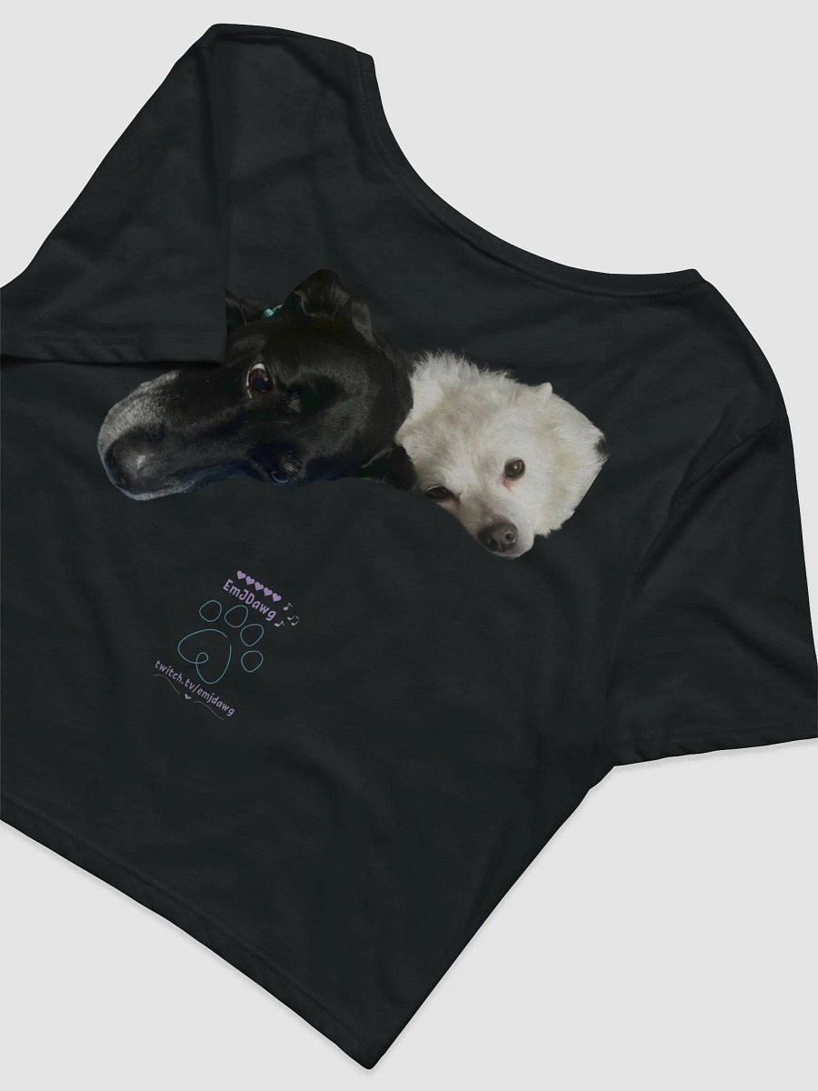 EmJDawg Starry FaceOFF Crop Tee (w/Pupper Peekaboo) product image (10)